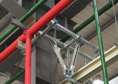 广州市该抗震支架的整体式支吊架结构协调性好